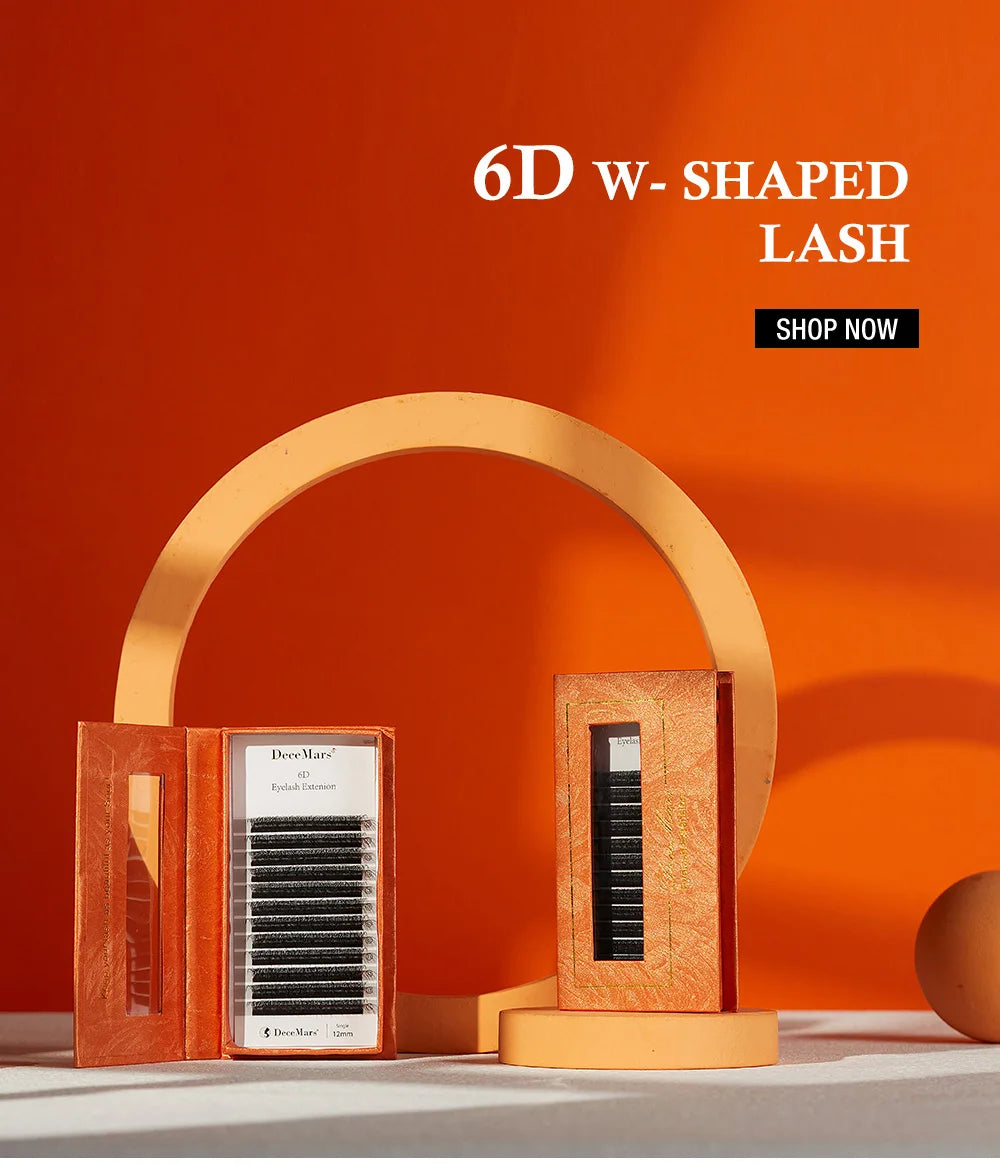 DeceMars 6D-W Shaped Eyelash Extension